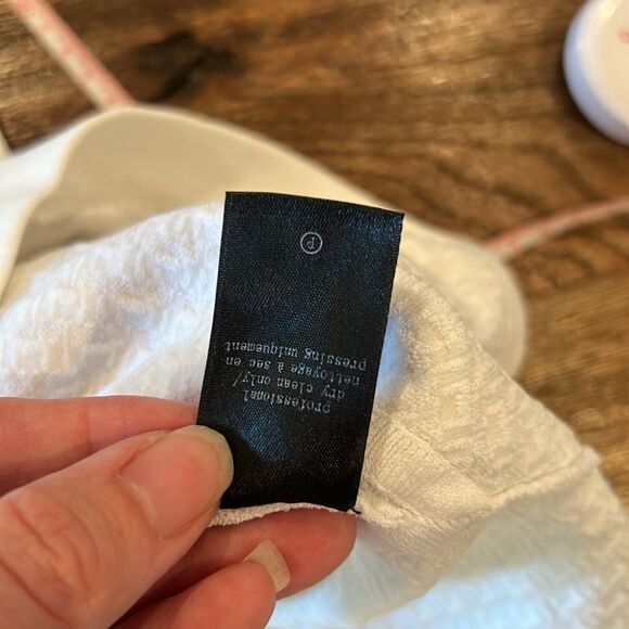 🎀Rag & bone white fitted tank xs - Picture 7 of 11